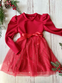 Kislány karácsonyi ruha