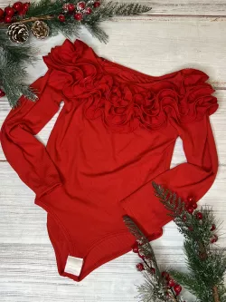 Hosszúújjú fodros kislány bady